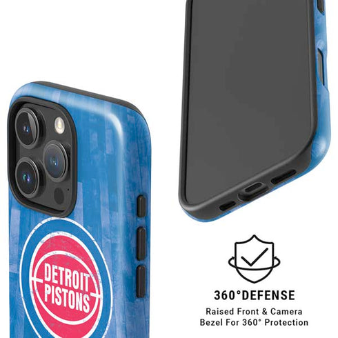 NBA Detroit Pistons Hardwood Classics iPhone 16 Pro Max Magsafe Impact Case