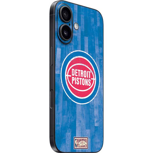 NBA Detroit Pistons Hardwood Classics iPhone 16 Skin