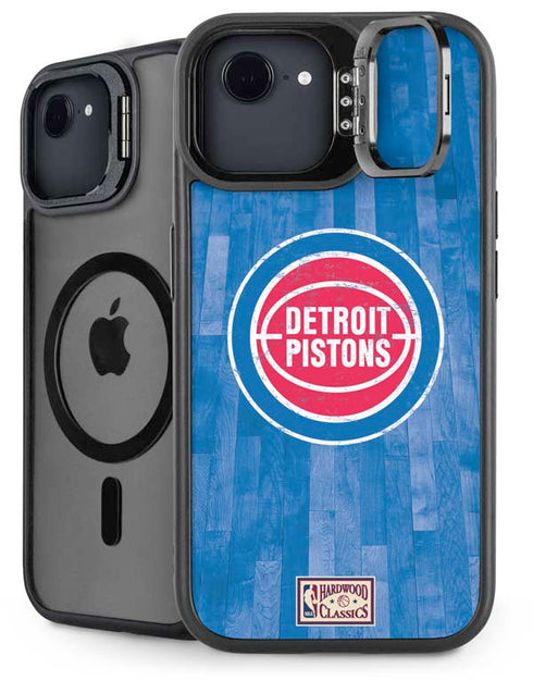 NBA Detroit Pistons Hardwood Classics iPhone 16e Kickstand Case