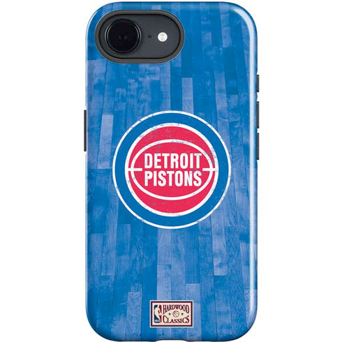 NBA Detroit Pistons Hardwood Classics iPhone 16e Impact Case