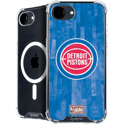 NBA Detroit Pistons Hardwood Classics iPhone 16e MagSafe Case
