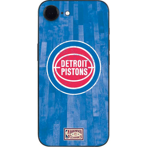 NBA Detroit Pistons Hardwood Classics iPhone 16e Skin