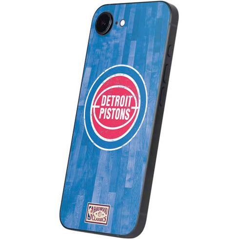 NBA Detroit Pistons Hardwood Classics iPhone 16e Skin