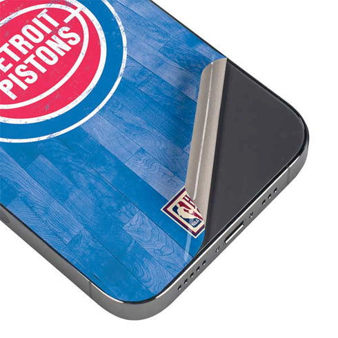 NBA Detroit Pistons Hardwood Classics iPhone 16e Skin