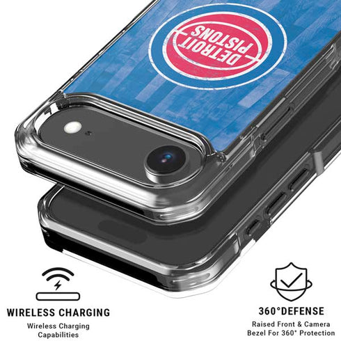 NBA Detroit Pistons Hardwood Classics iPhone 17 Air MagSafe Case