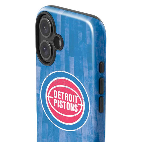 NBA Detroit Pistons Hardwood Classics iPhone 17 Impact Case
