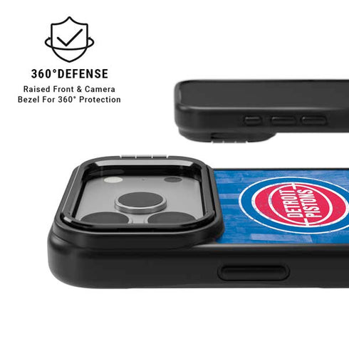 NBA Detroit Pistons Hardwood Classics iPhone 17 Pro Kickstand Case