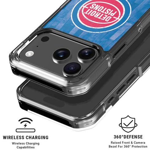 NBA Detroit Pistons Hardwood Classics iPhone 17 Pro MagSafe Case