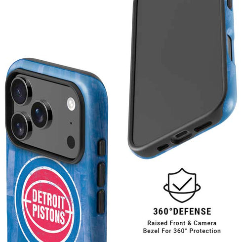 NBA Detroit Pistons Hardwood Classics iPhone 17 Pro Magsafe Impact Case
