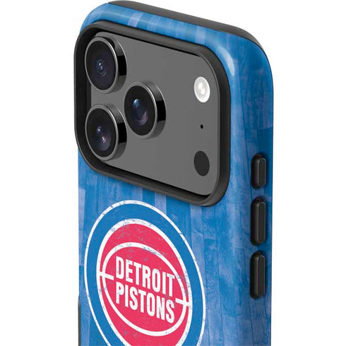 NBA Detroit Pistons Hardwood Classics iPhone 17 Pro Max Impact Case