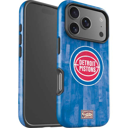 NBA Detroit Pistons Hardwood Classics iPhone 17 Pro Max Impact Case
