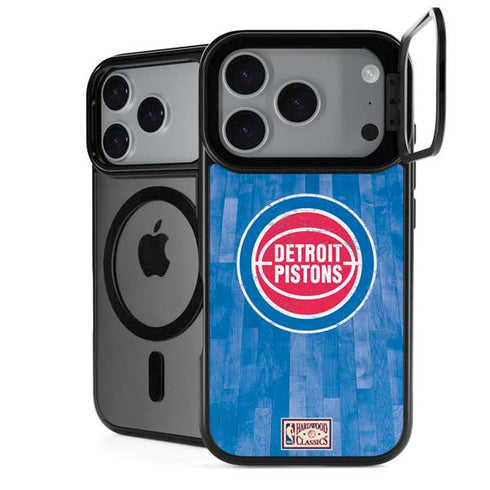 NBA Detroit Pistons Hardwood Classics iPhone 17 Pro Max Kickstand Case