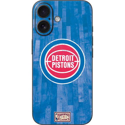 NBA Detroit Pistons Hardwood Classics iPhone 17 Skin