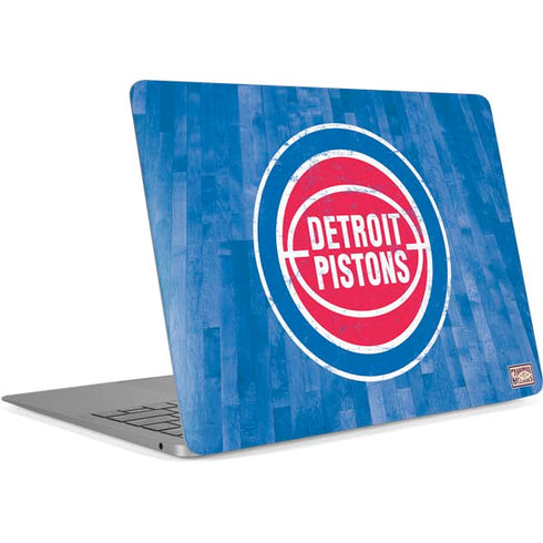 NBA Detroit Pistons Hardwood Classics Apple MacBook Air Skin