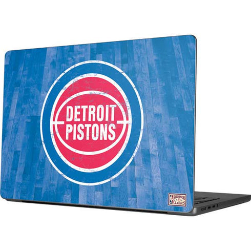 NBA Detroit Pistons Hardwood Classics Apple MacBook Pro 14-inch Skin