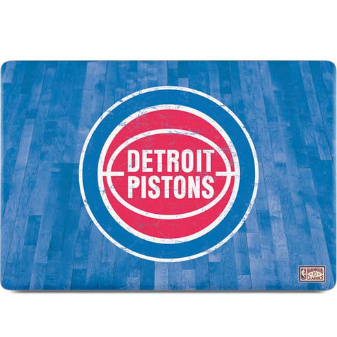 NBA Detroit Pistons Hardwood Classics MacBook Skins