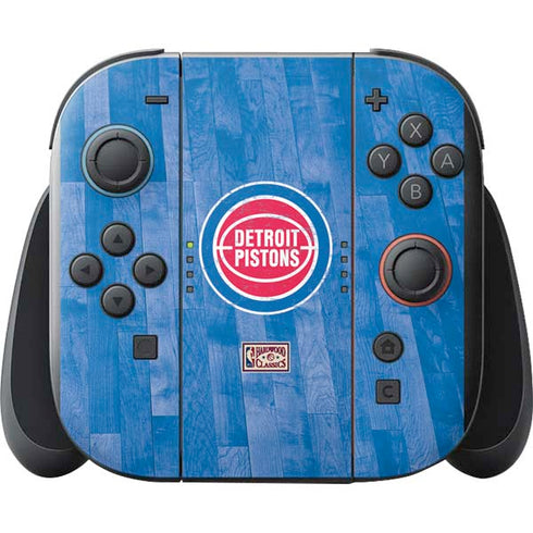 NBA Detroit Pistons Hardwood Classics Nintendo Switch 2 (2025) with Joy-Con Skin