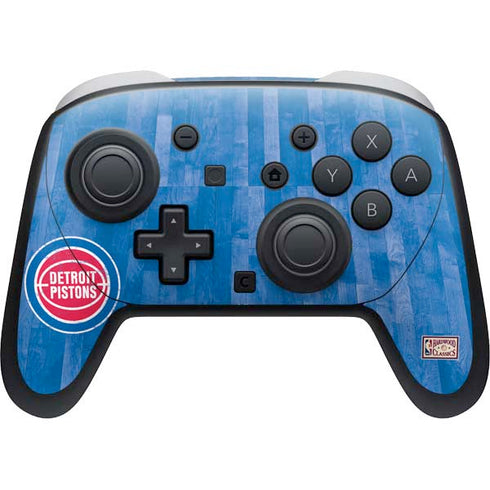 NBA Detroit Pistons Hardwood Classics Nintendo Skins
