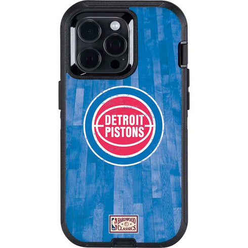 NBA Detroit Pistons Hardwood Classics Otterbox Defender iPhone Skin