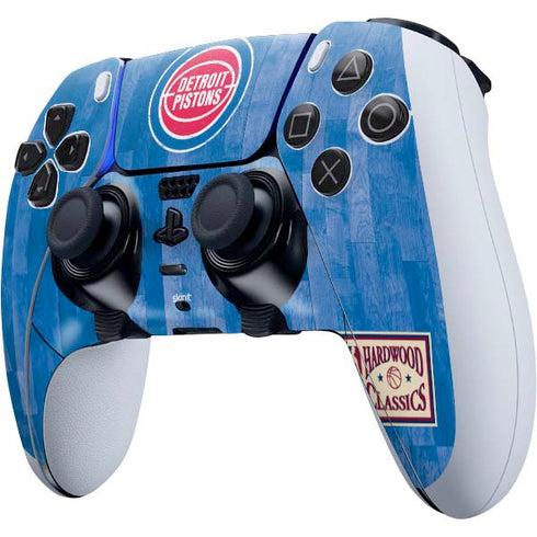 NBA Detroit Pistons Hardwood Classics PS5 DualSense Edge Pro Controller Skin