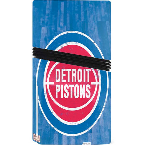NBA Detroit Pistons Hardwood Classics PS5 Pro Disk Bundle Skin