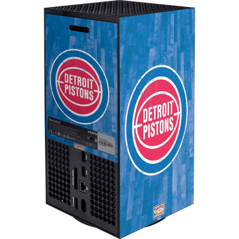 NBA Detroit Pistons Hardwood Classics XBox Series X Digital Edition Bundle Skin