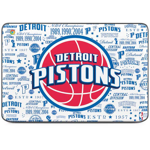 NBA Detroit Pistons Historic Blast HP Chromebook Skin