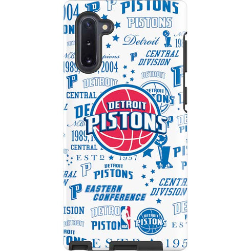 NBA Detroit Pistons Historic Blast Galaxy Cases