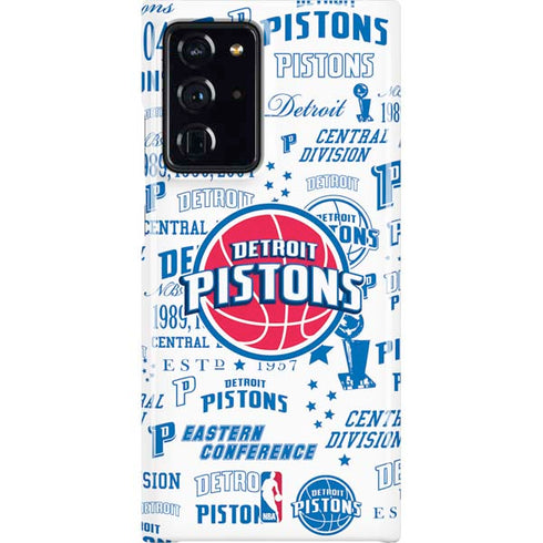 NBA Detroit Pistons Historic Blast Galaxy Cases