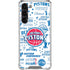 NBA Detroit Pistons Historic Blast Galaxy S24 FE Clear Case