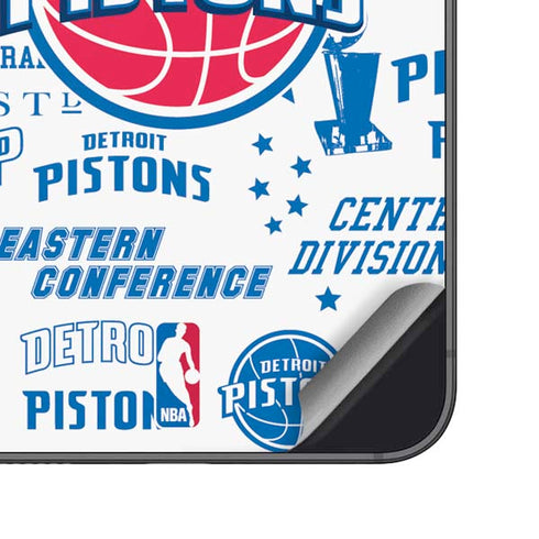 NBA Detroit Pistons Historic Blast Galaxy S24 Plus Skin