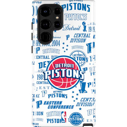 NBA Detroit Pistons Historic Blast Galaxy S25 Ultra Impact Case