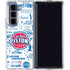 NBA Detroit Pistons Historic Blast Galaxy Z Fold5 5G Clear Case