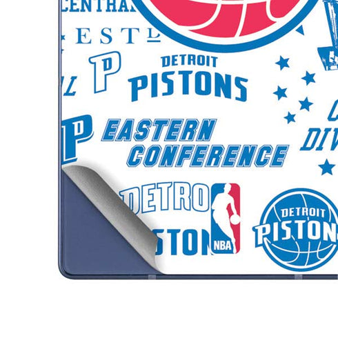 NBA Detroit Pistons Historic Blast Galaxy Z Fold6 Skin