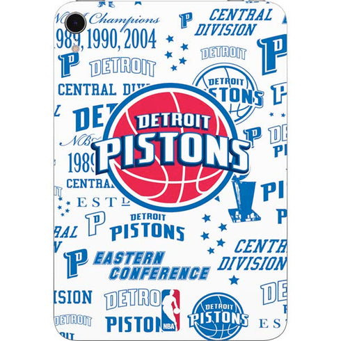 NBA Detroit Pistons Historic Blast Apple iPad Mini Skin