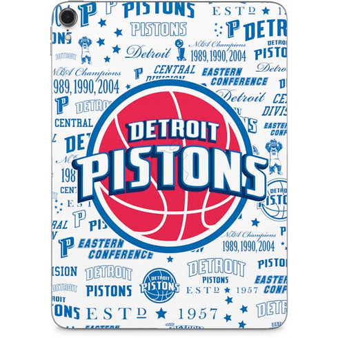 NBA Detroit Pistons Historic Blast Apple iPad Pro Skin
