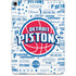 NBA Detroit Pistons Historic Blast Apple iPad Pro Skin