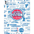 NBA Detroit Pistons Historic Blast iPad Pro 13in M4 (2024) Skin