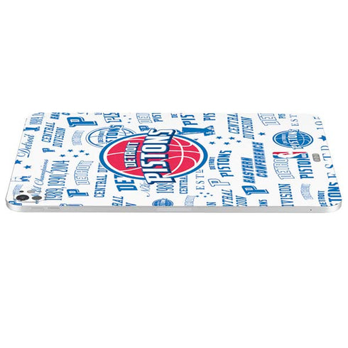 NBA Detroit Pistons Historic Blast iPad Pro 13in M4 (2024) Skin