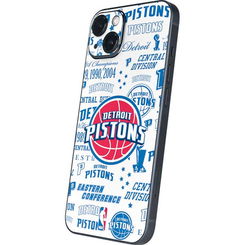 NBA Detroit Pistons Historic Blast iPhone 15 Skin
