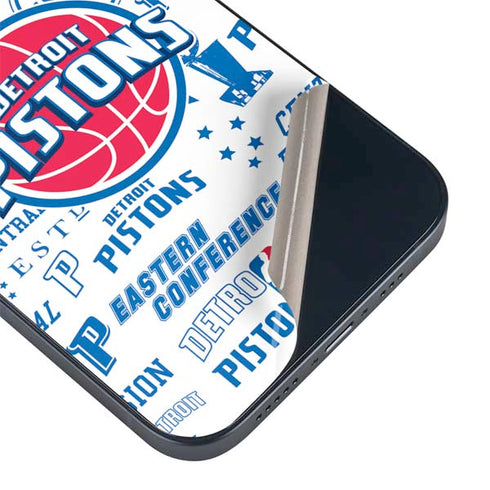 NBA Detroit Pistons Historic Blast iPhone 15 Skin