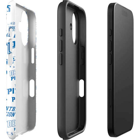 NBA Detroit Pistons Historic Blast iPhone 16 Impact Case