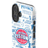 NBA Detroit Pistons Historic Blast iPhone 16 Plus Impact Case