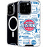 NBA Detroit Pistons Historic Blast iPhone 16 Pro MagSafe Case