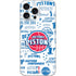 NBA Detroit Pistons Historic Blast iPhone 16 Pro Max Skin