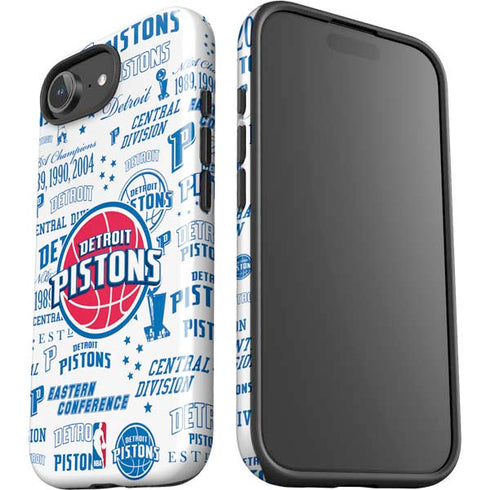 NBA Detroit Pistons Historic Blast iPhone 16e Impact Case