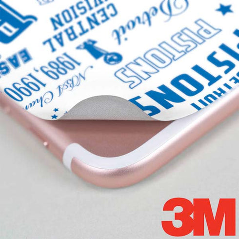 NBA Detroit Pistons Historic Blast iPhone 7 Skin