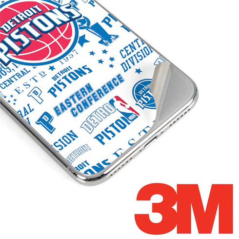 NBA Detroit Pistons Historic Blast iPhone XS Max Skin