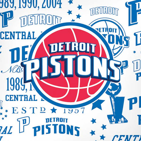 NBA Detroit Pistons Historic Blast iPhone XS Skin