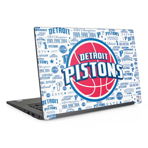 NBA Detroit Pistons Historic Blast Dell Latitude Skin
